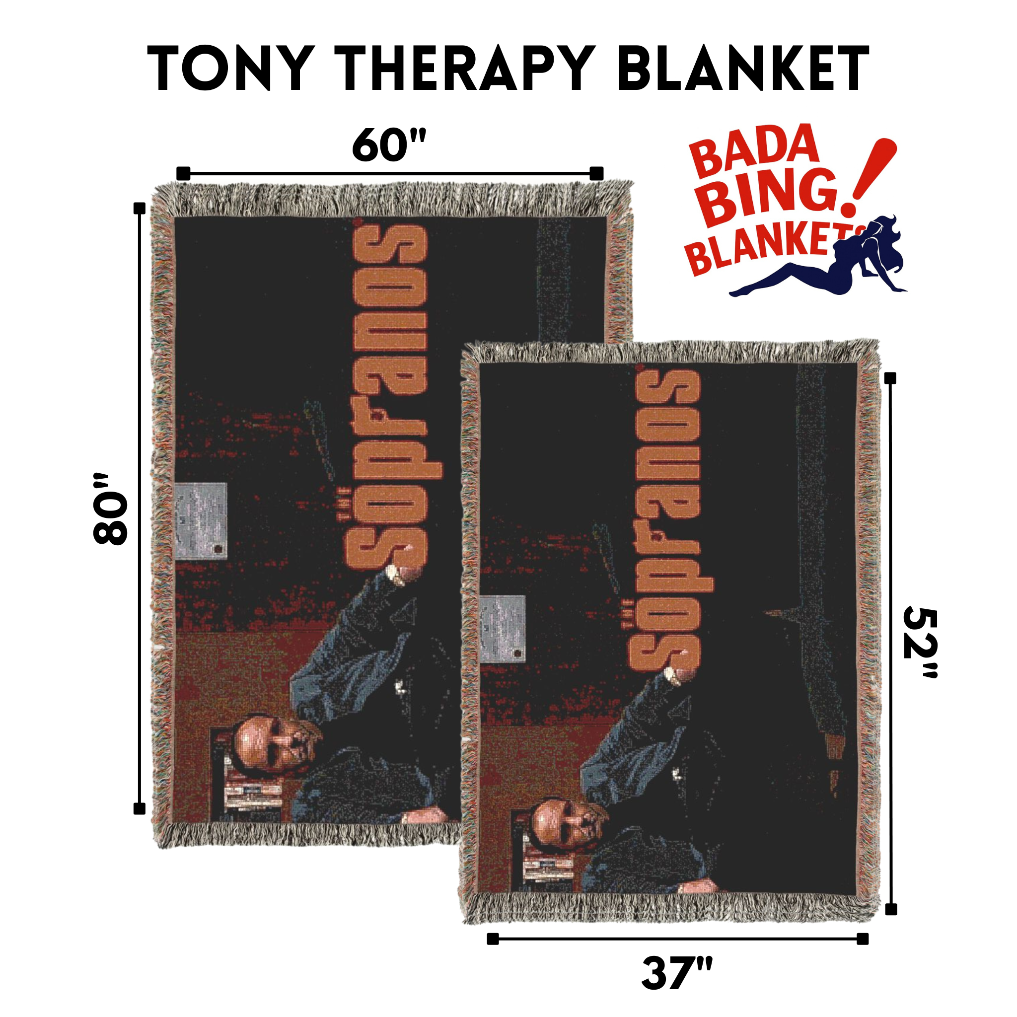 Tony Therapy Blanket (Sopranos)