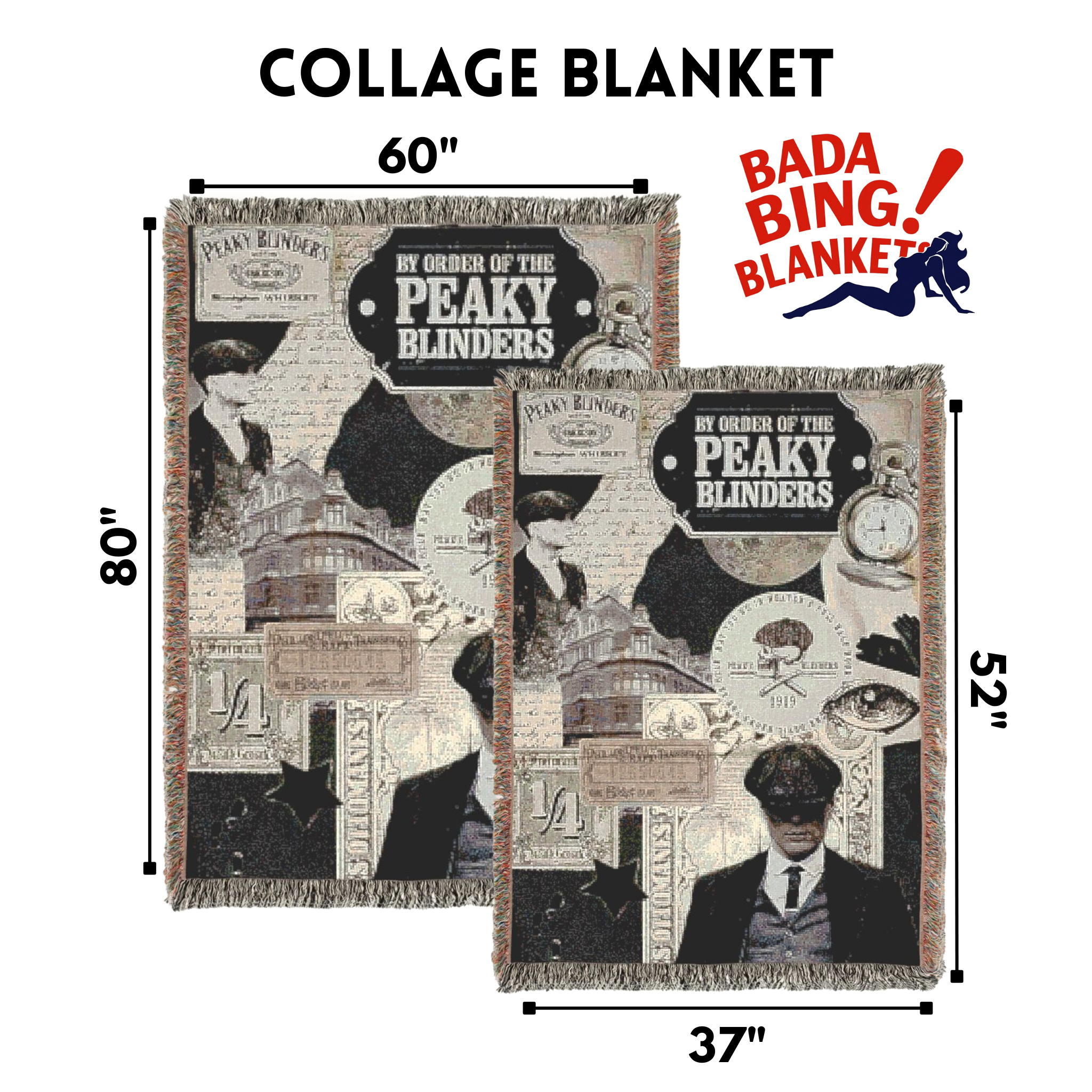 Collage Blanket (Peaky Blinders)
