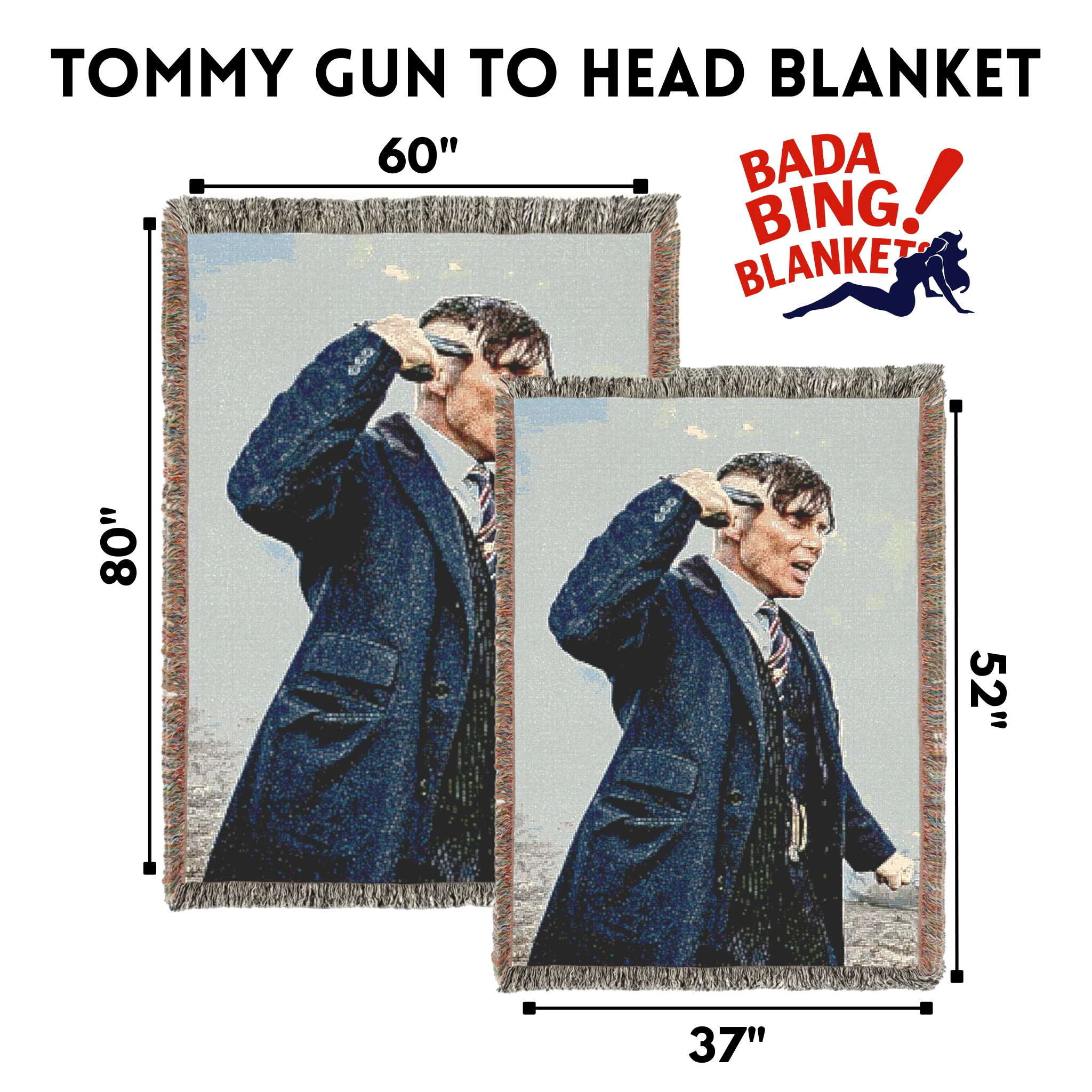 Tommy Gun To Head Blanket (Peaky Blinders)