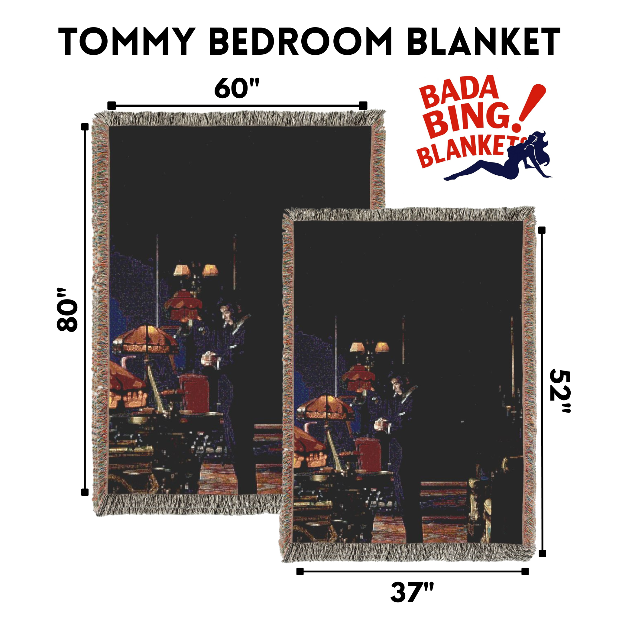 Tommy Bedroom Blanket (Peaky Blinders)